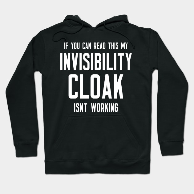 If You Can Read This Hoodie by cleverth